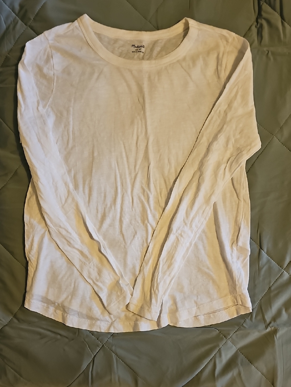 💜 Madewell Long Sleeve Crewneck Tee 💜